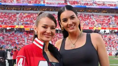 49ers wives Kristin Juszczyk and Claire Kittle give fans a behind-the-scenes look at NFL life