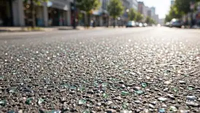 At least 17 streets in Baltimore were paved with recycled glass: The wider industry impact