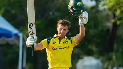 Australia A 274 in 48.2 overs (N McSweeney 123, W Sutherland 77; S Shedge 4-40, Y Thakur 3-47)