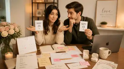 Image - Ai genearted Choosing an auspicious wedding date can offer couples a sense of comfort