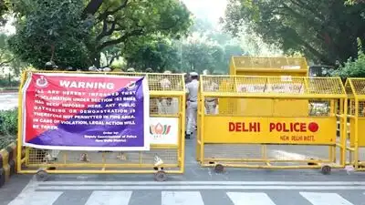 Security beefed up ahead of protest Central Armed Police Forces (CAPF) personnel have been