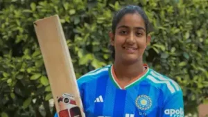 Indian cricket has found another teenage prospect to watch, with Karnataka's Uma Kashvi making