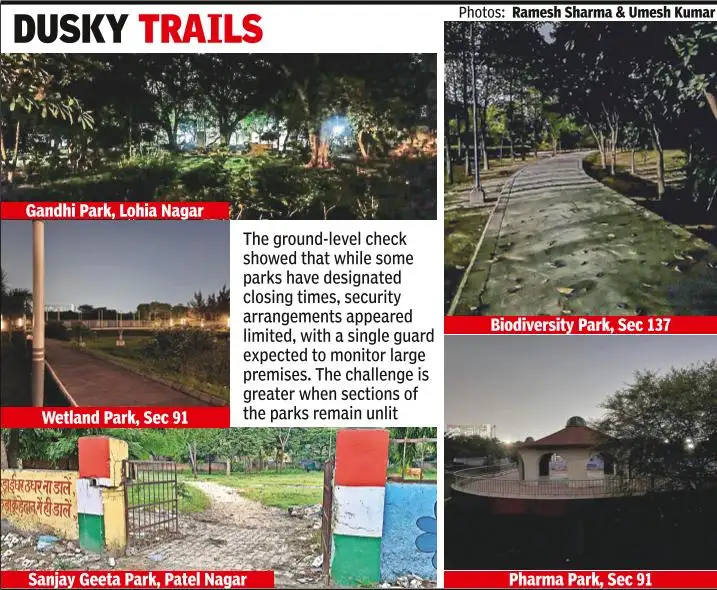 Her concern comes amid renewed questions over the safety of public spaces after dark following