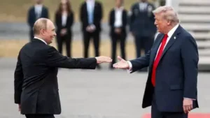 US President Donald Trump and Russian President Vladimir Putin