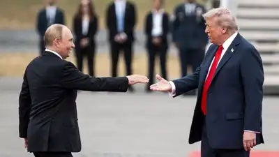 US President Donald Trump and Russian President Vladimir Putin
