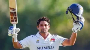 Sarfaraz remained unbeaten on 139 off 213 balls, with 18 fours, as Mumbai reached 398/4 on Day