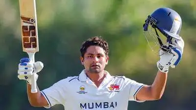 Sarfaraz remained unbeaten on 139 off 213 balls, with 18 fours, as Mumbai reached 398/4 on Day