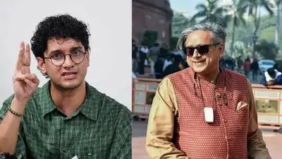 CJP's Saurav Das and Congress MP Shashi Tharoor (File Photo)