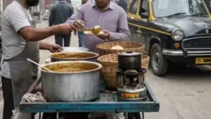 (AI-IMAGE) A deadly altercation erupted in Nihal Vihar, Delhi, leaving 35-year-old Sandeep