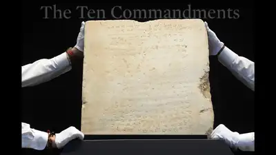 A rare Ten Commandments tablet was reportedly used as a paving stone: The wider industry impact