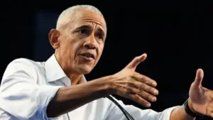 Former US president Barack Obama has renewed his criticism of president Donald Trump ’s war