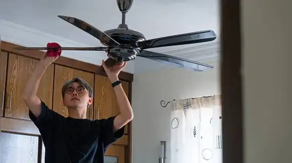 Gravity doesn't care what order you'd prefer to clean