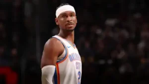 Shai Gilgeous-Alexander scored 34 points in Oklahoma City’s 108-101 victory over the Los