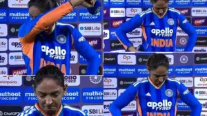 Harmanpreet Kaur struggled to hold back her emotions after producing a stunning comeback