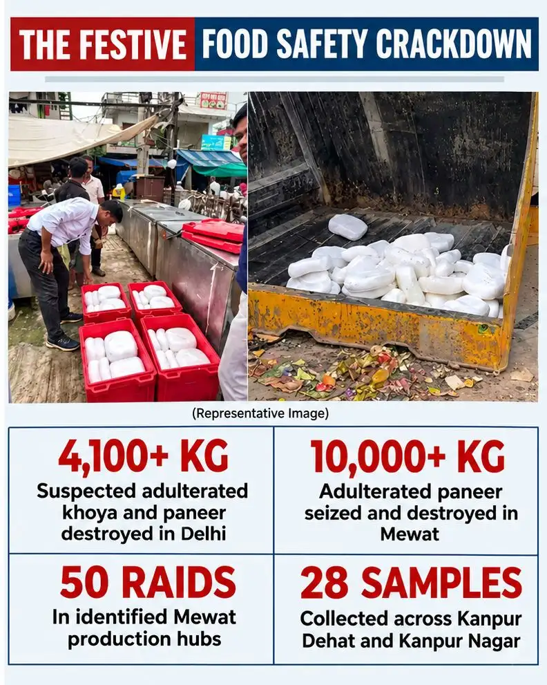 What's inside your sweet box Consider the raid that Uttar Pradesh's Food Safety and Drug