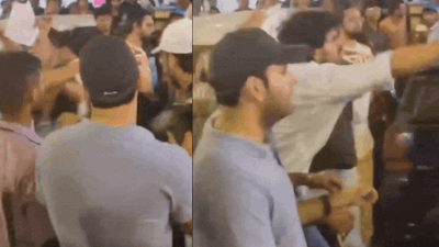Scuffle breaks out near Shiv Sena Bhavan as supporters return from stir; watch — CJP protest