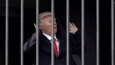 Watch: Iran mocks Trump on busy Tehran street, shows US president taking nap behind bars