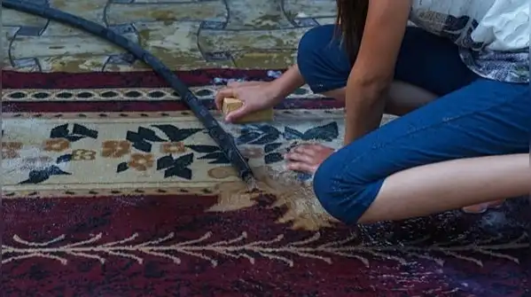 Always test any cleaning method on a small, hidden area first, as results can vary