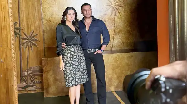 Karisma and Salman were the first guests on the season premiere of Koffee With Karan