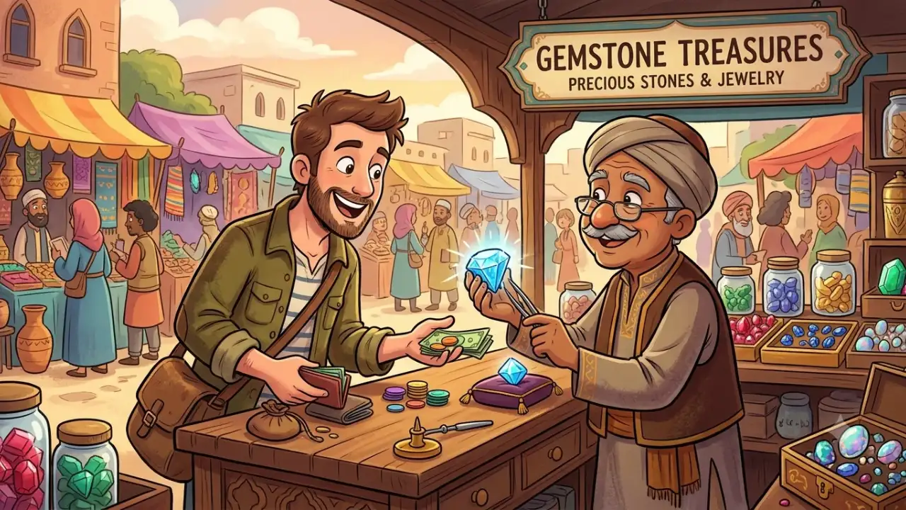Because a friend wears it or a relative recommends it, a gemstone may catch your eye in a shop