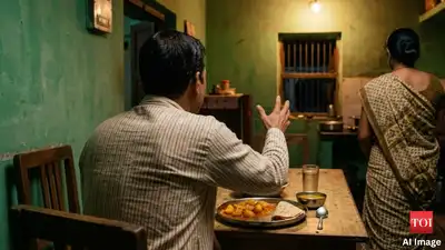 When she served him potato curry, he questioned why she had prepared the dish