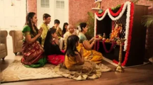 Here are five easy, low-cost ideas to dress up your home temple for the nine days, none