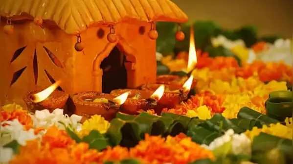 Here are five easy, low-cost ideas to dress up your home temple for the nine days, none
