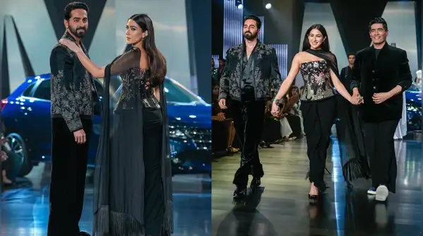 At Lakmé Fashion Week 2026, Ayushmann Khurrana and Sara Ali Khan delivered both