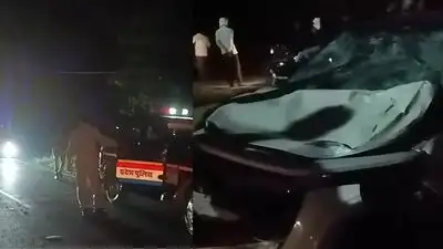 Firozabad DM Santosh Kumar Sharma said the car was seized and the driver and other occupants