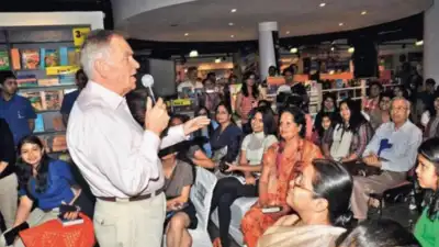 (File photo) Jeffrey Archer at a Delhi event a few years ago: The wider industry impact