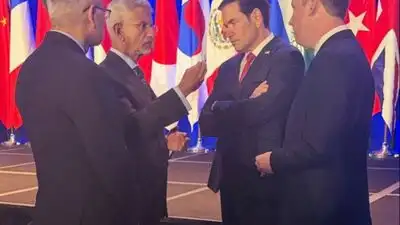 External affairs minister S Jaishankar met US secretary of state marco Rubio in Atlanta