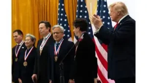 Trump honoured Elon Musk Sergey Brin, Jensen Huang, Lisa Su, Michael: The wider industry impact
