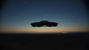 US military observers reported spotting a black triangular object flying at 1,800mph over