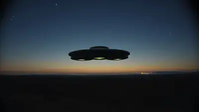 US military observers reported spotting a black triangular object flying at 1,800mph over