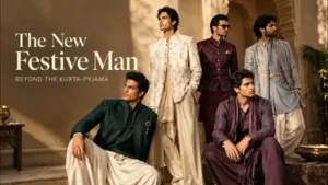 “I think the modern Indian man wants to look festive without feeling like he’s dressed
