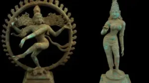 Excavations in Nagapattinam have uncovered two remarkable bronze idols from the 12th-century