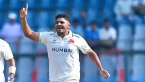 Tushar Deshpande after 5-17, including hat-trick, in Ranji Trophy opener — 'I am up