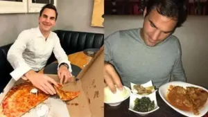 Federer was a vegetarian until he was 16, before a meal with his Swiss Davis Cup teammates