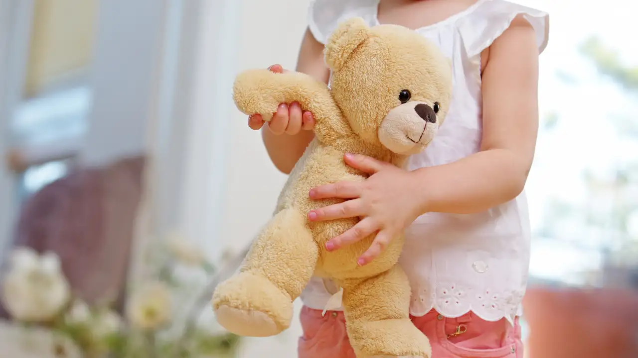 A child who carries the same toy from room to room may simply enjoy playing with it