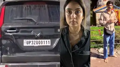 SUV belonging to accused fashion model Shraddha Dubey found near the India-Nepal border