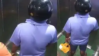 Delivery worker urinates in Mumbai housing society lift; video goes viral
