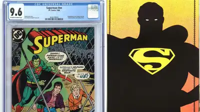 A UK collector paid £20 for a box of comics at a car boot sale and left it in his loft; years