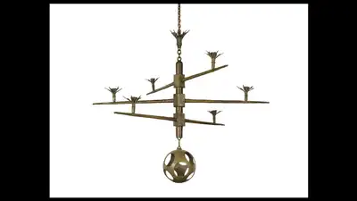 In the late 1960s, artist John Craxton bought a chandelier from a London antiques shop for £250
