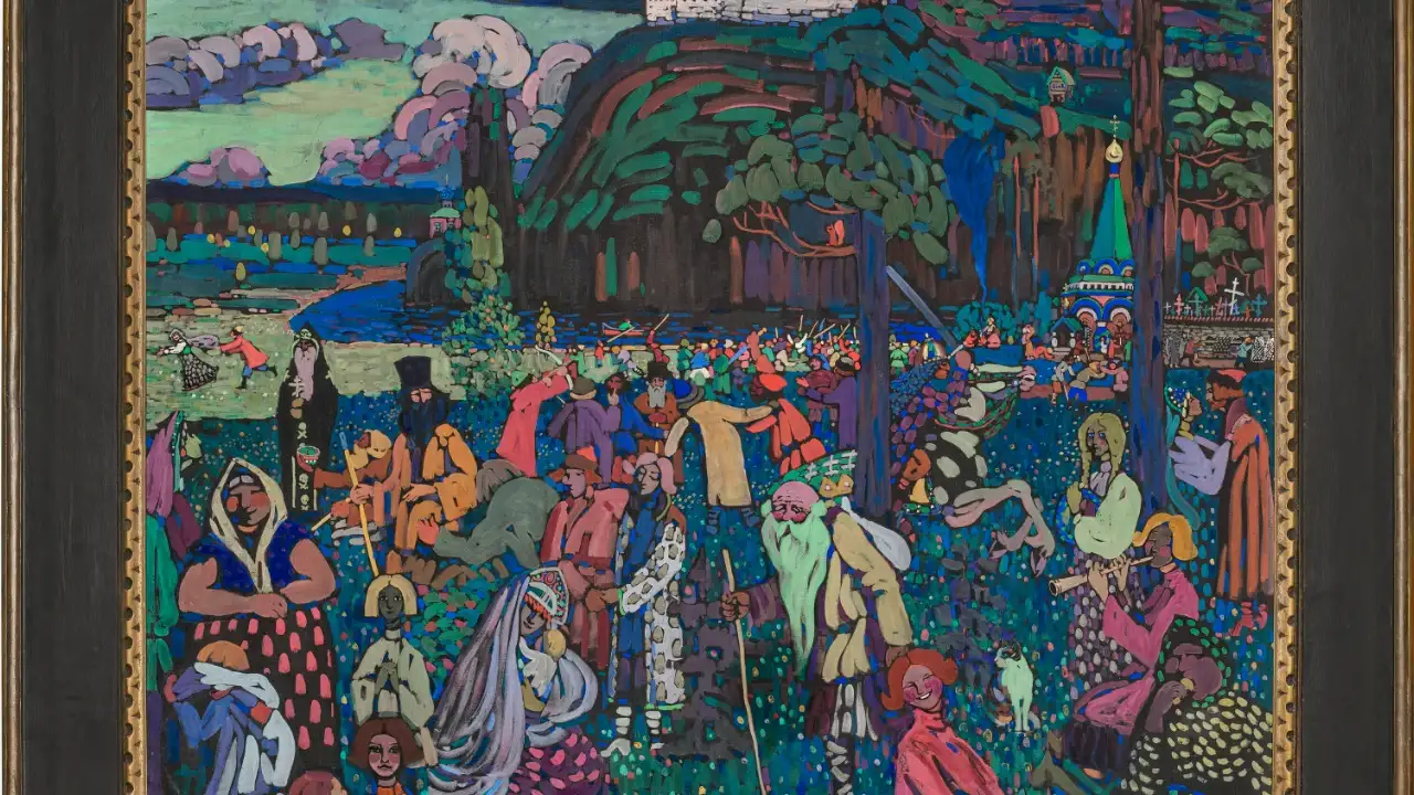 In October 1940, the Kandinsky was taken from the Stedelijk and sold at auction