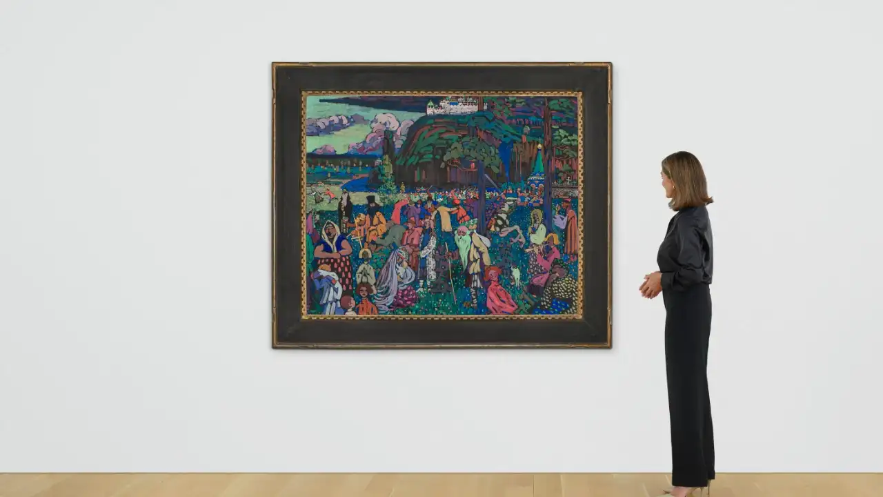 In October 1940, the Kandinsky was taken from the Stedelijk and sold at auction