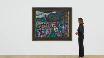 In October 1940, the Kandinsky was taken from the Stedelijk and sold at auction