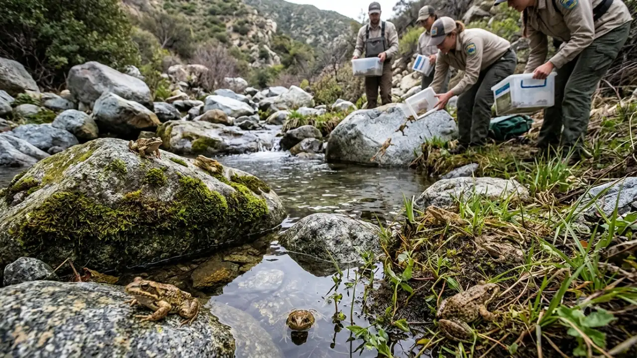 Southern California once had so many of these mountain frogs that: The wider industry impact