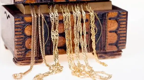 Your everyday gold chain and earrings do a lot of quiet work