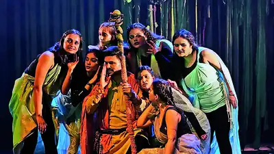 “The idea was inspired by my guru Raj Bisaria, who was among the first to stage English plays