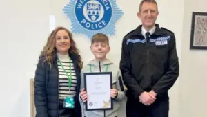 Zac Howells will receive the Child of Courage Award at London’s Pride of Britain Awards